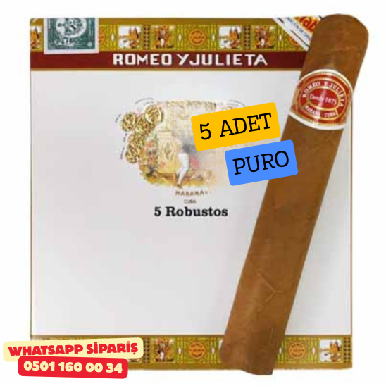 Romeo y Julieta Robusto 5's