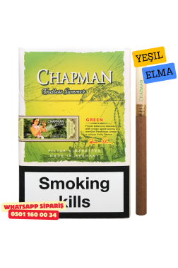 Chapman Endless Summer Green Slim Yeşil Elma Aromalı Sigara x10 Paket
