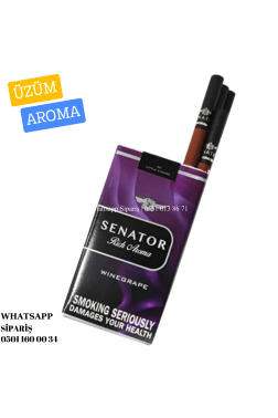 Senator Rich Aroma Wıne Grape İthal Sigara x10 Paket