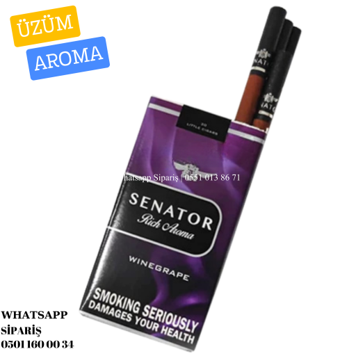Senator Rich Aroma Wıne Grape İthal Sigara x10 Paket