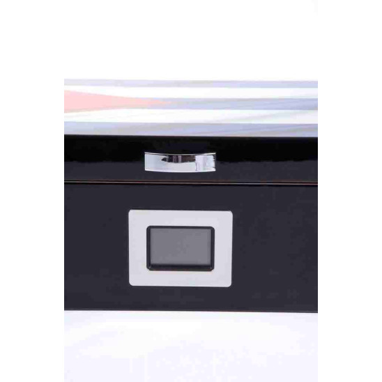 Cuban Flag Sedir Humidor Puro Kutusu