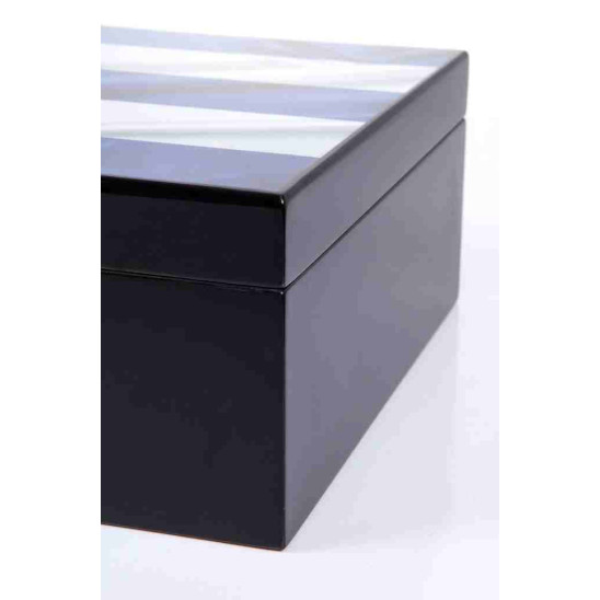 Cuban Flag Sedir Humidor Puro Kutusu