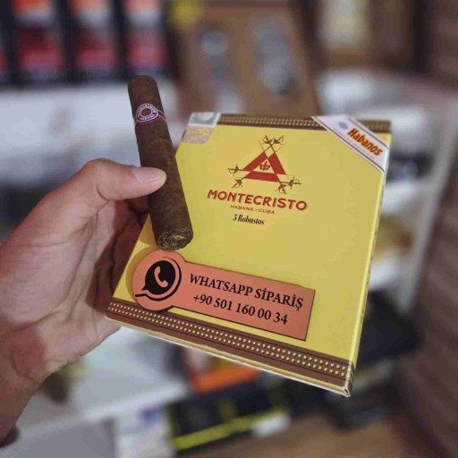 Montecristo Robustos Paket 5's Montecristo Robustos Paket 5's
