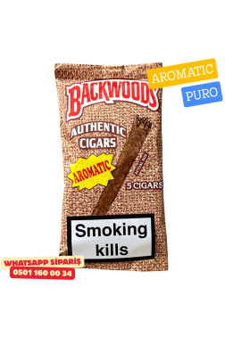 Backwoods Authentıc Cıgars Aromatic x8 paket