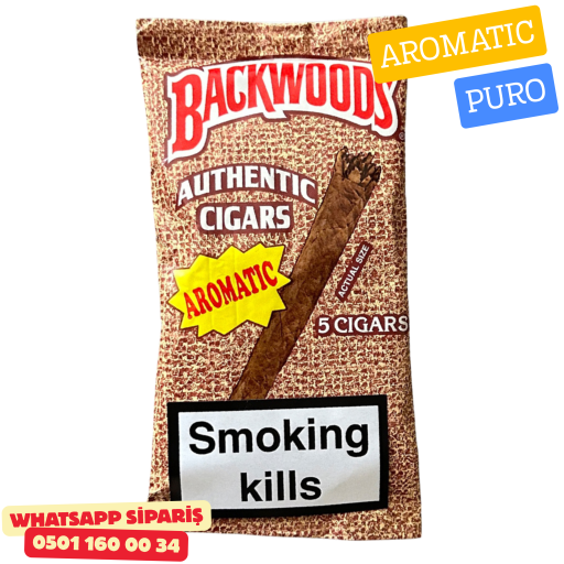 Backwoods Authentıc Cıgars Aromatic x8 paket