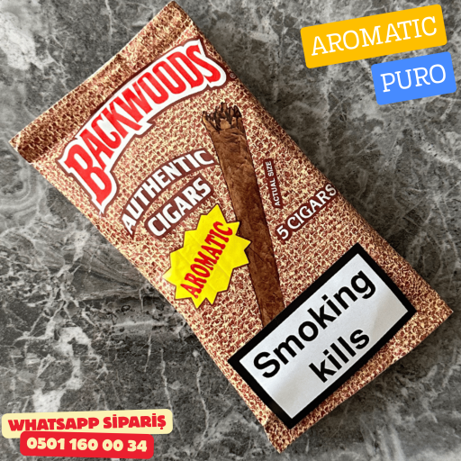 Backwoods Authentıc Cıgars Aromatic x8 paket