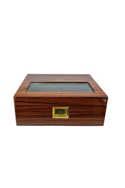 Lubinski Sedir Humidor Puro Kutusu Açık Meşe 40's