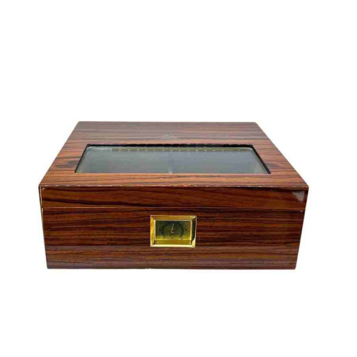 Lubinski Sedir Humidor Puro Kutusu Açık Meşe 40's