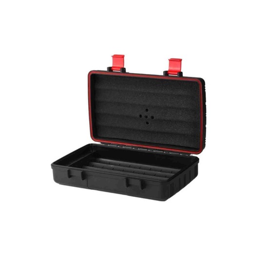 Parmida Seyahat Tipi Mat Siyah Humidor Puro Kutusu