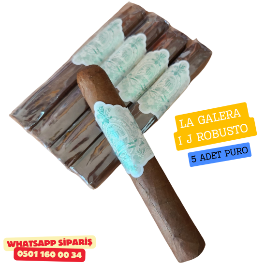 La Galera Imperial Jade Robusto 5'li Puro Paket
