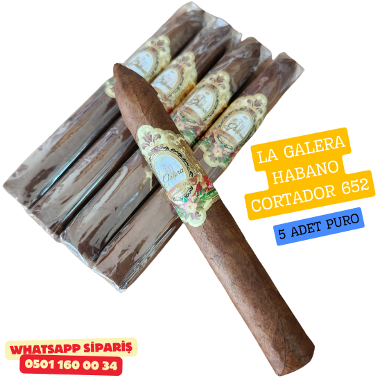 La Galera Habano Cortador 5'li Puro Paket