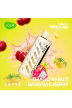 Vozol Gear Dragon Fruit Banana Cherry 25000 PUFF