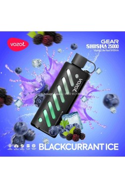 Vozol Gear Blackcurrant Ice 25000 PUFF