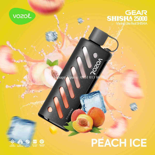 Vozol Gear Peach Ice 25000 PUFF