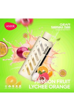 Vozol Gear Passion Fruit Lychee Orange 25000 PUFF