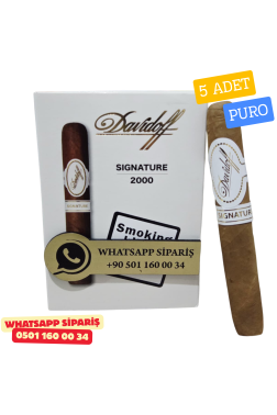 Davidoff Sıgnature 2000 5'li Puro Paket