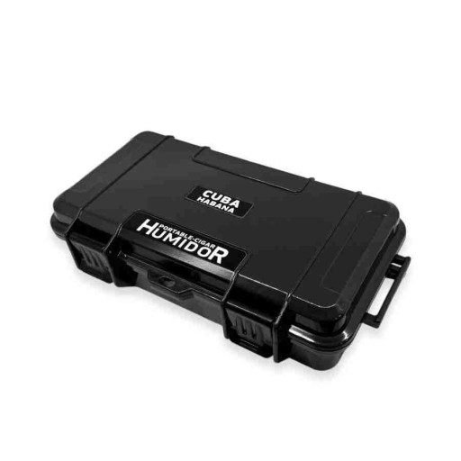 Plastik Seyahat Puro Taşıma Kutusu Siyah 5's