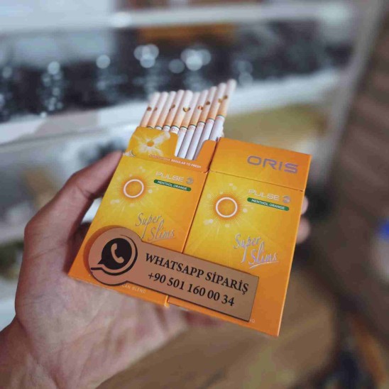 Oris Pulse Menthol Orange Süperslims Sigara (Portakal Menthol) x10 Paket