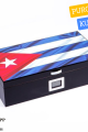 Cuban Flag Sedir Humidor Puro Kutusu