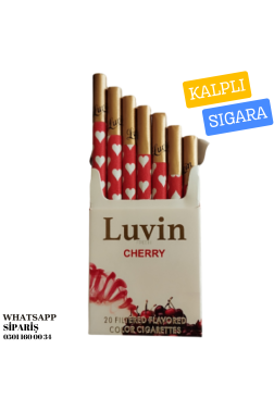 Luvin Fresh Cherry - Kiraz Aromalı Kalpli Sigara x10 Paket