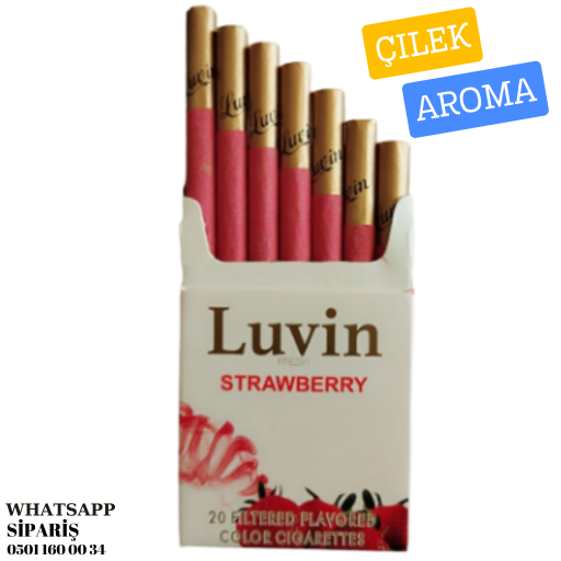 Luvin Fresh Strawberry - Çilek Aromalı Sigara x10 Paket
