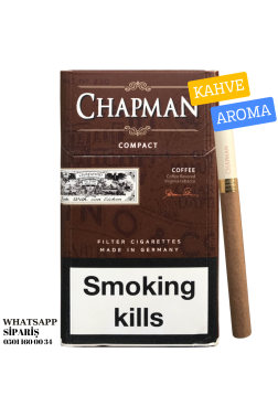 Chapman Compact Coffee Tatlı Kahve Aromalı Sigara x10 Paket