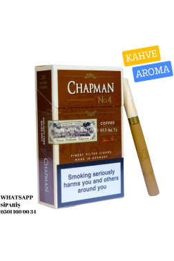 Chapman Coffee Tatlı Kahve Aromalı Sigara x10 Paket