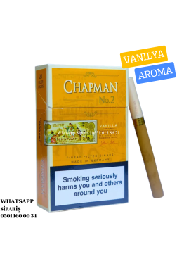 Chapman Vanılla Tatlı Vanilya Aromalı Sigara x10 Paket