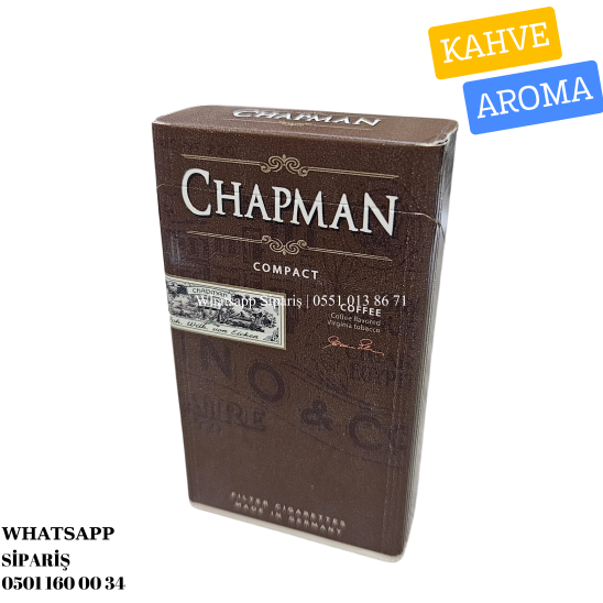 Chapman Compact Coffee Tatlı Kahve Aromalı Sigara x10 Paket