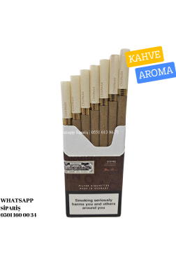 Chapman Compact Coffee Tatlı Kahve Aromalı Sigara x10 Paket
