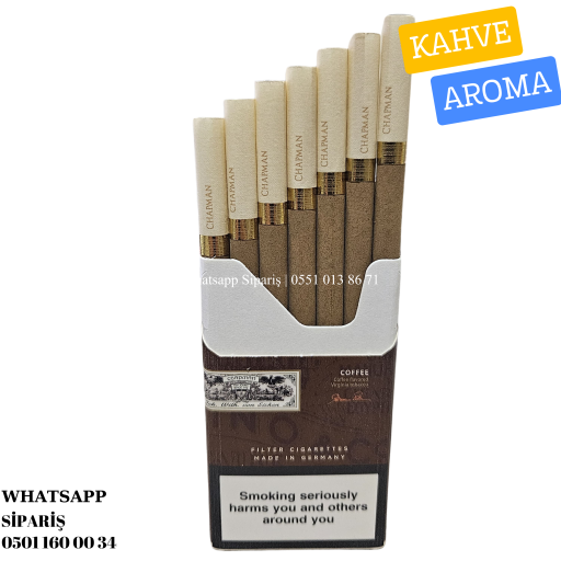 Chapman Compact Coffee Tatlı Kahve Aromalı Sigara x10 Paket