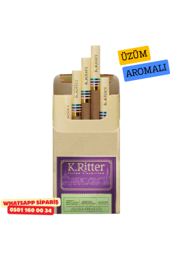 K.Ritter CURRANT FLAVOUR – Üzüm Aromalı Sigara x10 Paket
