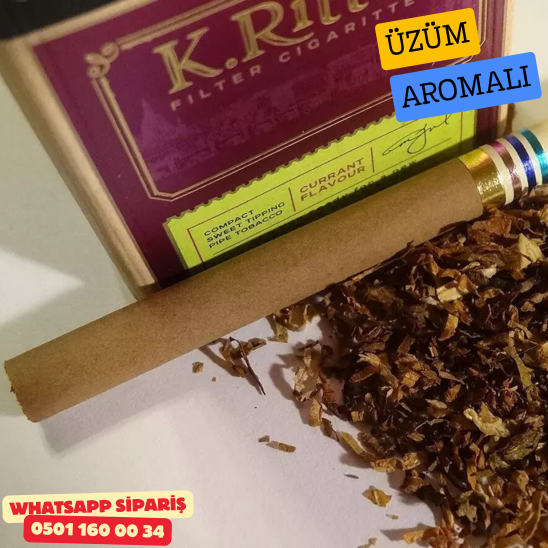 K.Ritter CURRANT FLAVOUR – Üzüm Aromalı Sigara x10 Paket