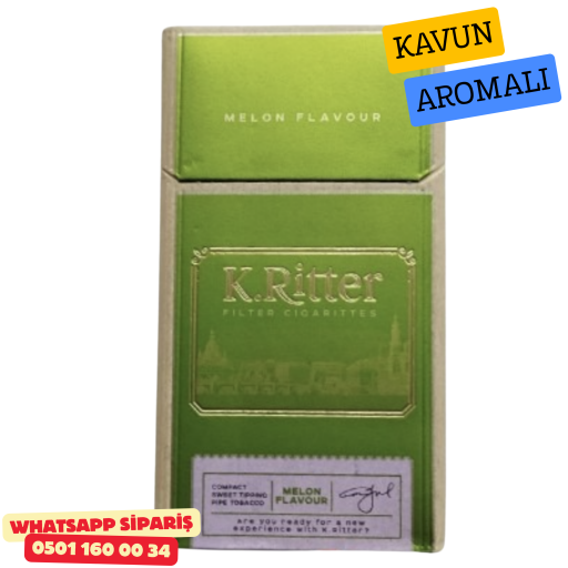 K.Ritter MELON FLAVOUR – Kavun Aromalı Sigara x10 Paket