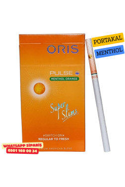 Oris Pulse Menthol Orange Süperslims Sigara (Portakal Menthol) x10 Paket
