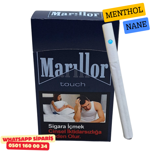 Malbor Touch Menthol Mint – Tek Patlatmalı Mentollü Nane Aromalı Sarma Sigara x10 Paket