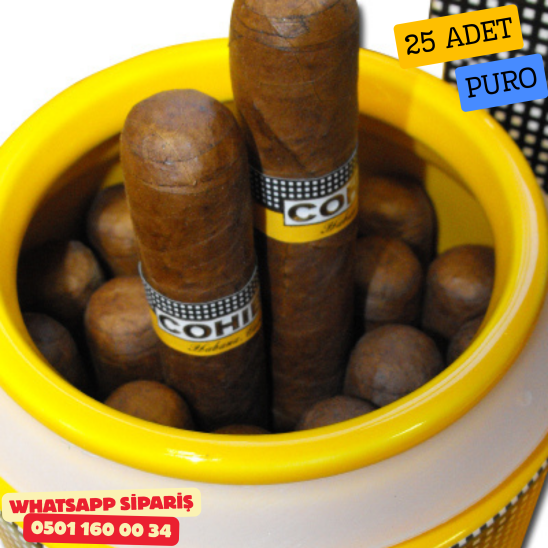 Cohiba Sıglo VI - Seramik Kavanoz - 25 Puro Dahil