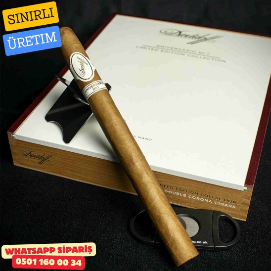 Davidoff Aniversario No. 1 Limited Edition Double Corona 10'lu Puro Kutu