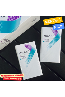 Milano Fizz Capsules – Ferah Mentol (Nane) Aromalı Sigara x10 Paket