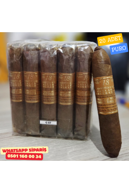 Gurkha Cellar Reserve 18 Year Old Solara Double Robusto 20’li Puro Paket