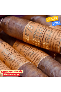 Gurkha Cellar Reserve 18 Year Old Solara Double Robusto 20’li Puro Paket