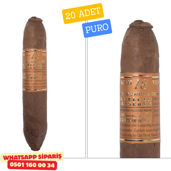 Gurkha Cellar Reserve 18 Year Old Solara Double Robusto 20’li Puro Paket