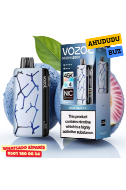 Vozol Neon Blue Razz Ice 45000 PUFF