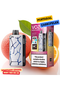 Vozol Neon Lychee Orange Passıon Fruıt 45000 PUFF