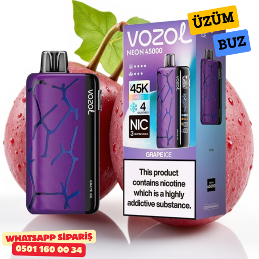 Vozol Neon Grape Ice 45000 PUFF