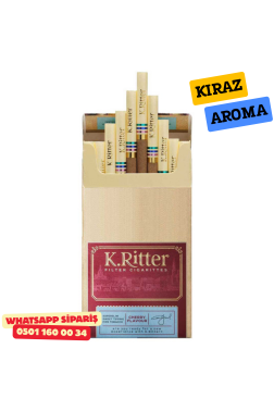 K.Ritter Cherry Super Slim – Kiraz Aromalı Sigara x10 Paket