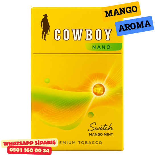 Cowboy Nano Slim Mango Aromalı Sigara x10 Paket