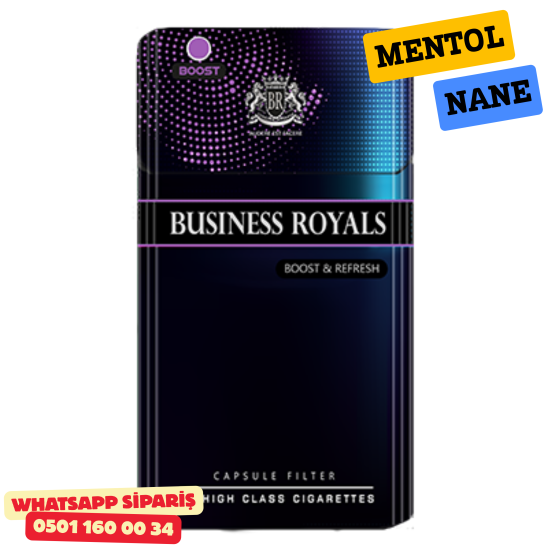 Business Royals Boost Mentol ve Nane Aromalı Sigara x10 Paket