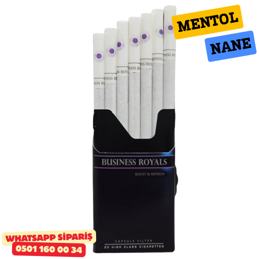 Business Royals Boost Mentol ve Nane Aromalı Sigara x10 Paket