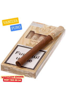Rocks Vanılla Wood Tip Vanilya 5'li Puro Paket